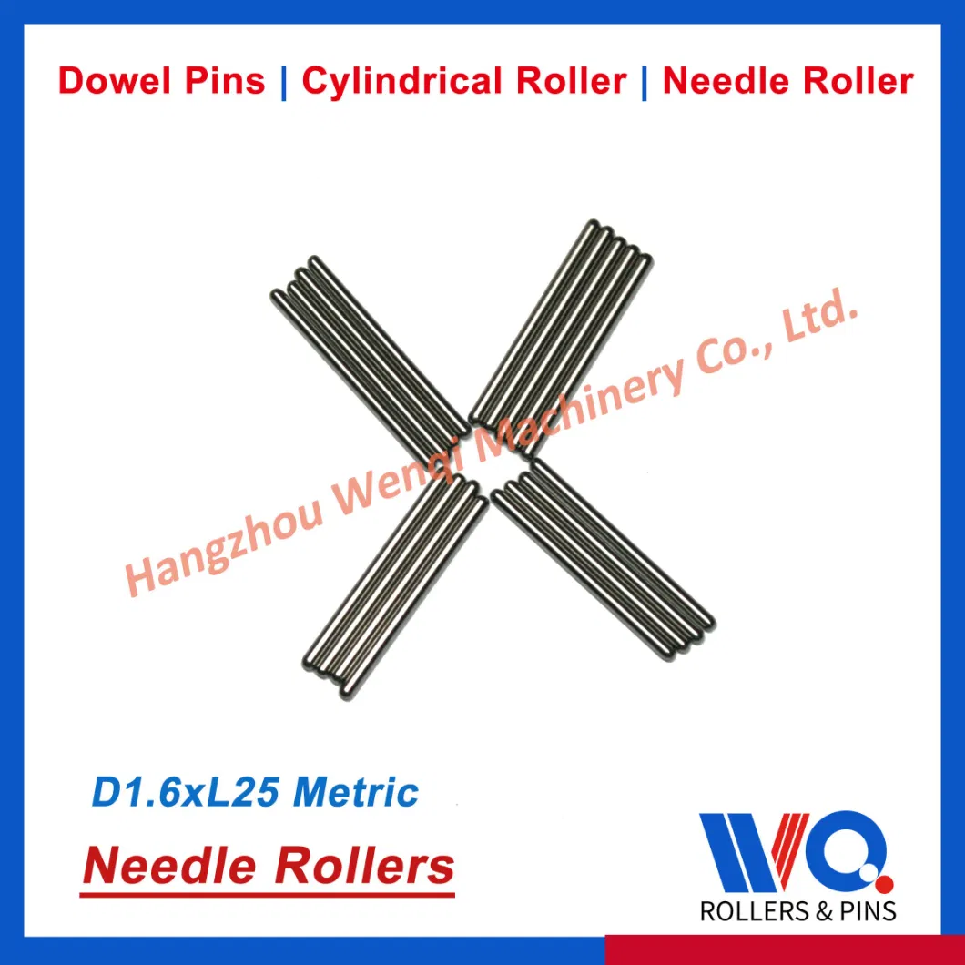 High Precision Needle Rollers Made of Chrome Steel Hardened