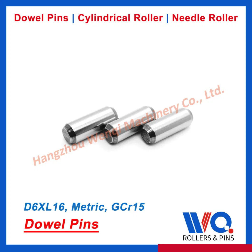 Solid Parallel Dowel Pins - Hardened & Ground - DIN6325